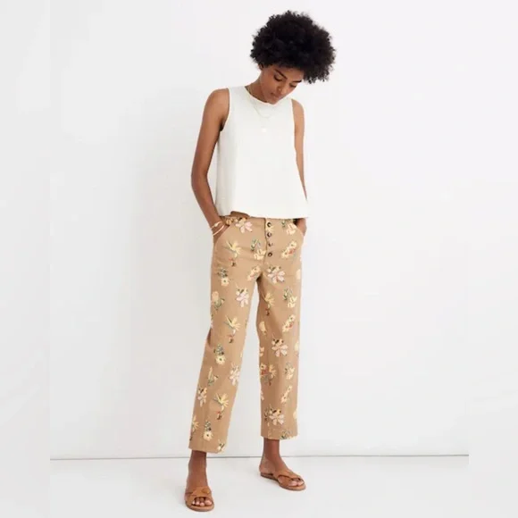 Madewell Texture & Thread Split-Back Shell Top . - Picture 2 of 9